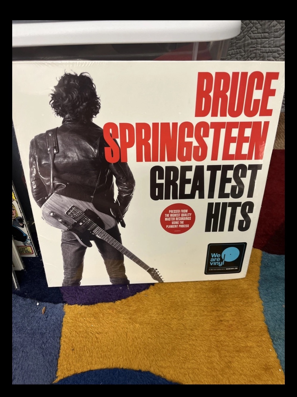 Bruce Springsteen greatest hits vinyl two record album never opened
